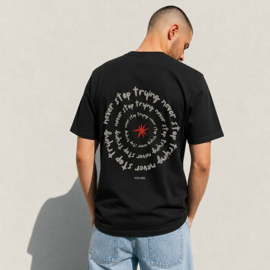 Never stop trying - Regular Fit