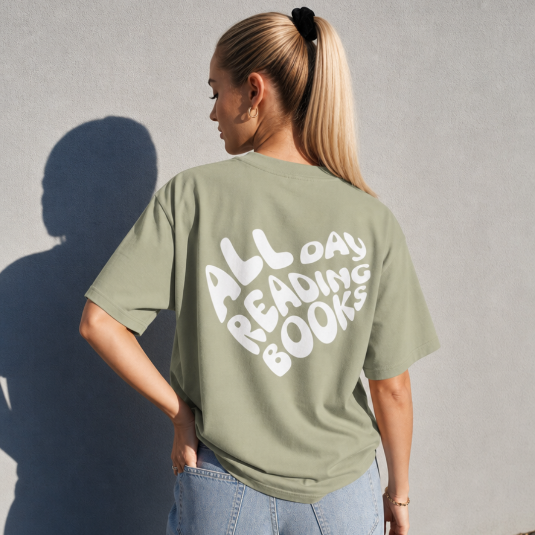 Reading All Day - Oversize