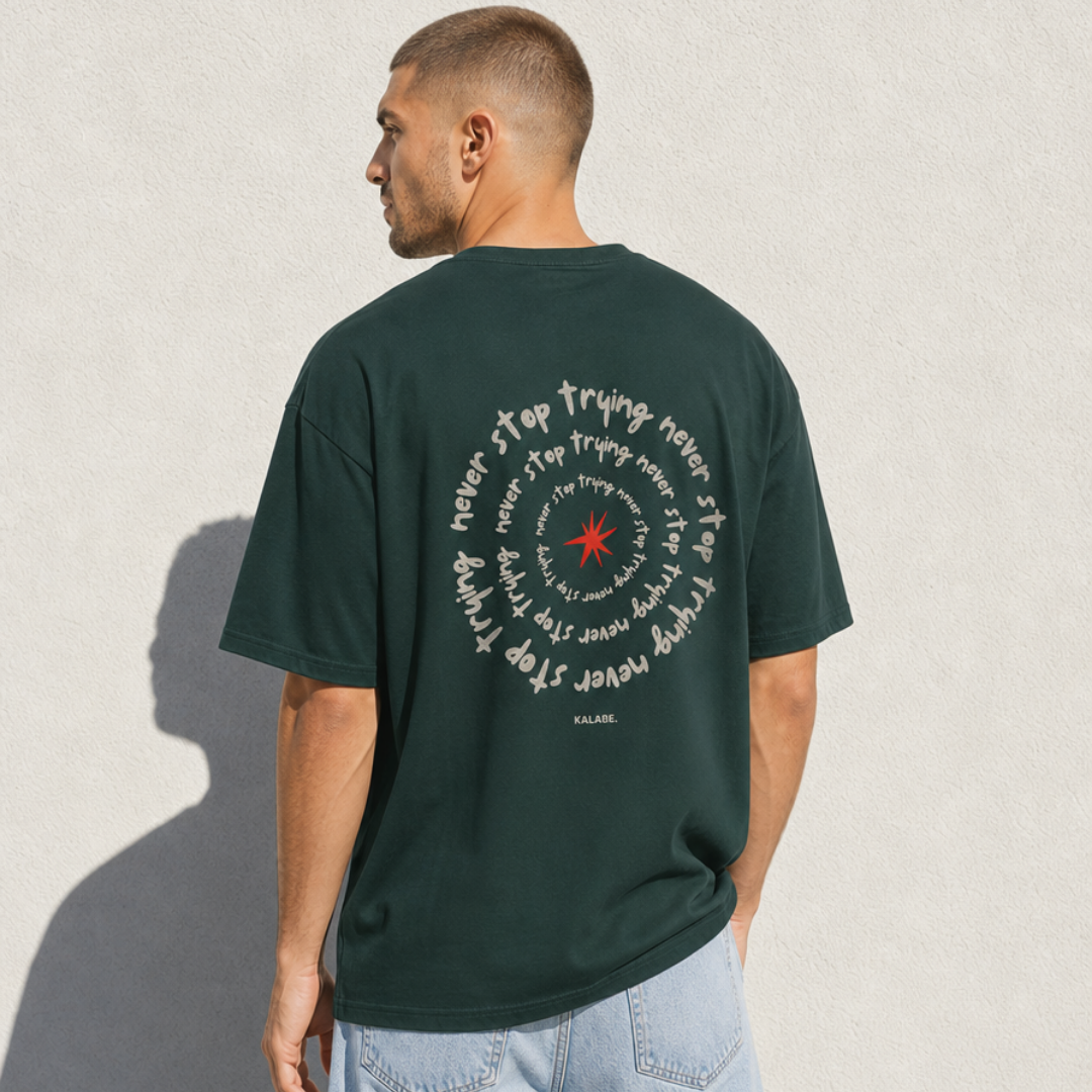 Never Stop Trying - Oversize