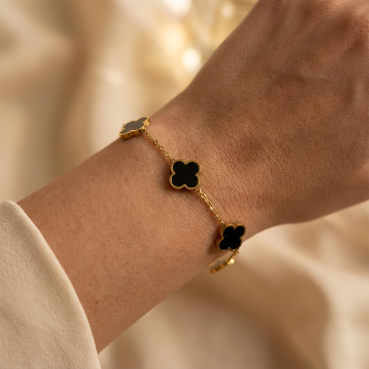 Cloverleaf bracelet